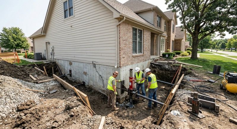 Home Foundation Repair in Durham, CT