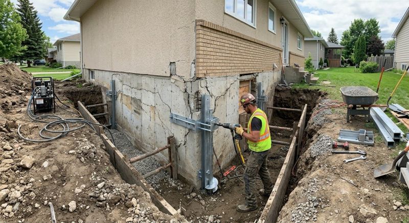Home Foundation Repair in Durham, CT