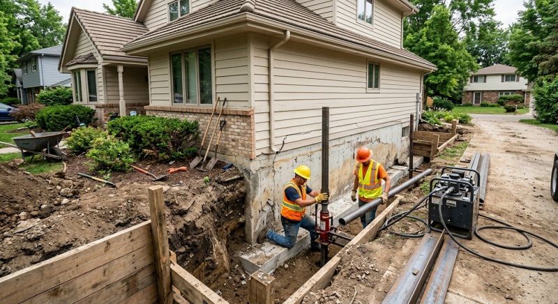 Home Foundation Repair in East Lyme, CT