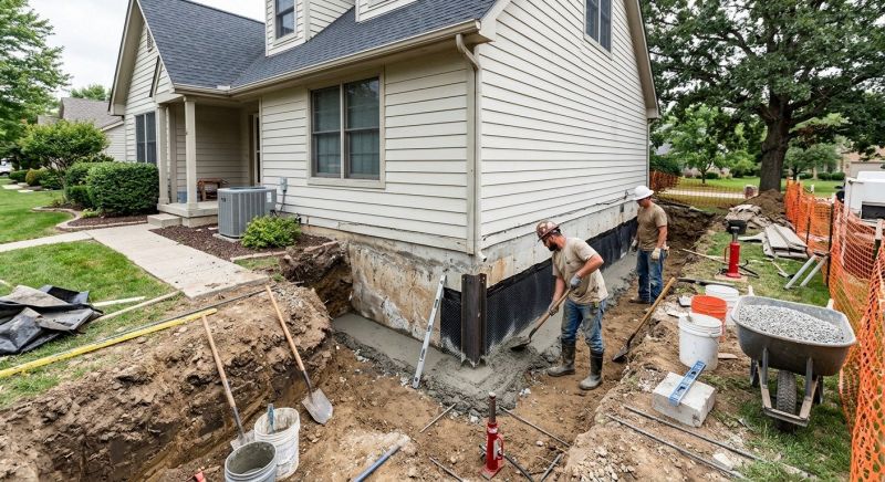 Home Foundation Repair in Waterford, CT