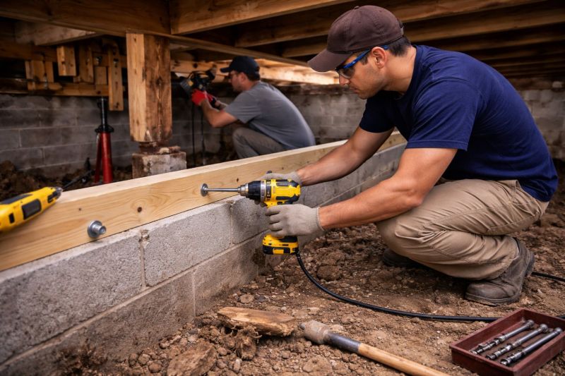 House Foundation Repair in Madison, CT
