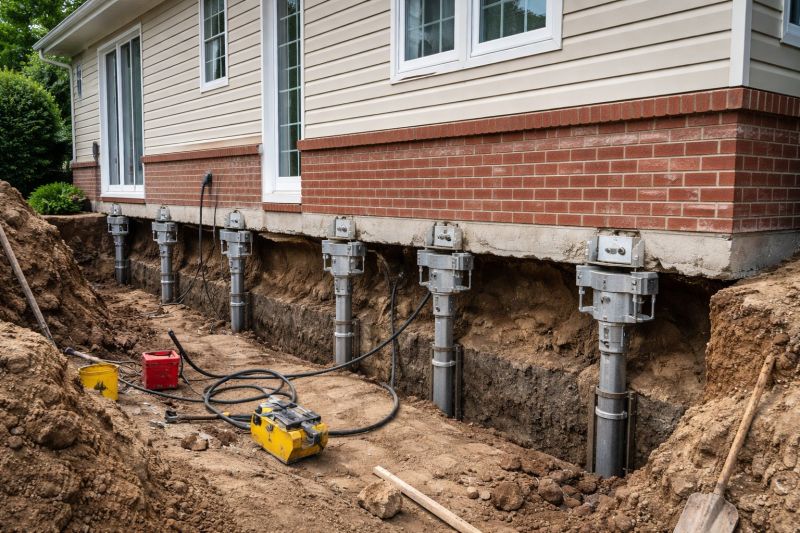 House Underpinning in Colchester, CT