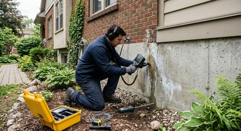 Leaking Foundation Repair in Colchester, CT