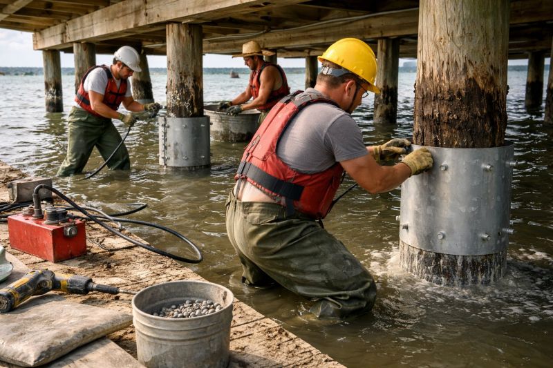 Piling Repair in Groton, CT