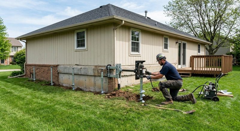 Settling Foundation Service in Cromwell, CT
