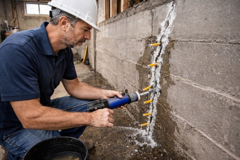 Structural Crack Repair in Colchester, CT