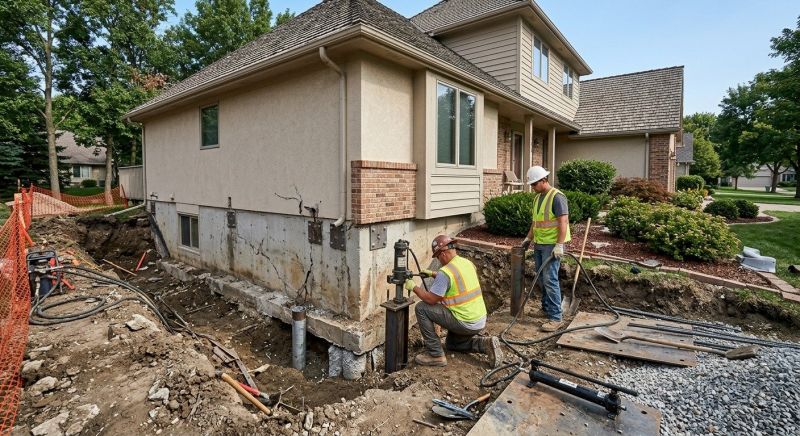 Structural Foundation Repair in Waterford, CT