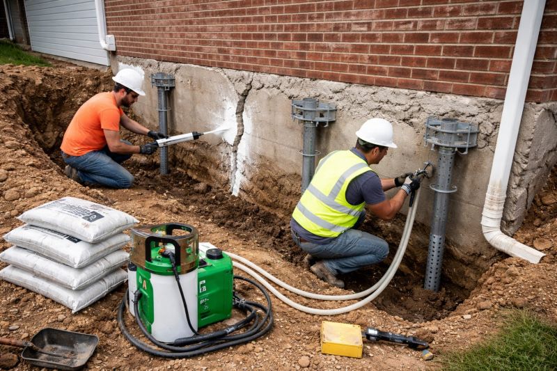 Structural Foundation Repair in Wethersfield, CT