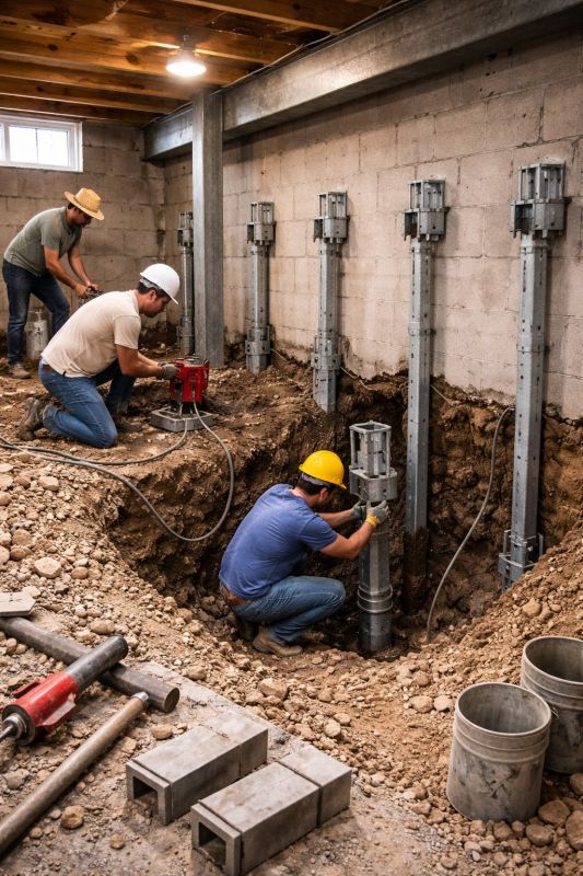 Structural Underpinning in Colchester, CT