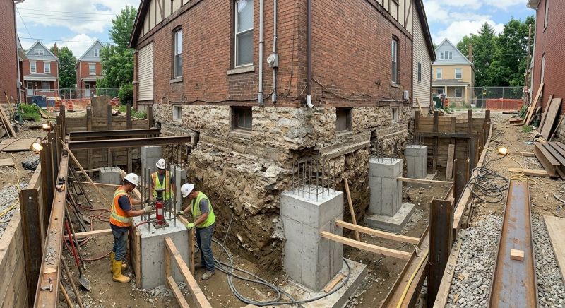 Structural Underpinning in Colchester, CT