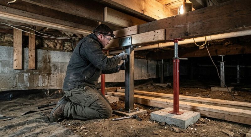 Crawlspace Structural Repair
